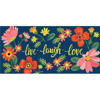 Mat insert Sassafras Switch - Live Laugh Love Floral