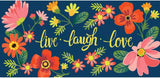 Mat insert Sassafras Switch - Live Laugh Love Floral