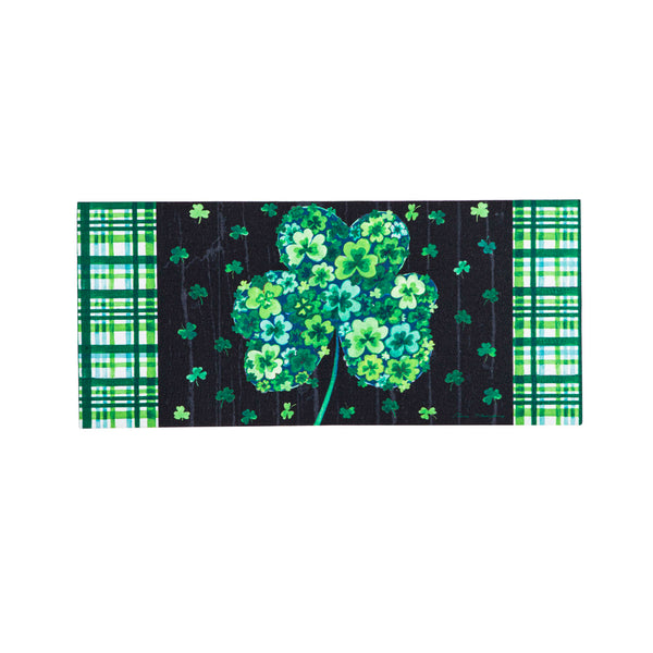 Mat insert Sassafras Switch - Shamrock Flowers