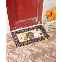 Mat insert Sassafras Switch - Patterned Pumpkins and Leaves