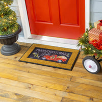Mat insert Sassafras Switch - Merry Christmas Y'all Red Truck