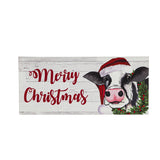 Mat insert Sassafras Switch - Christmas Cow