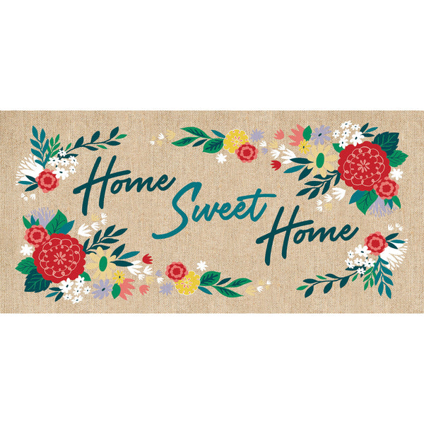 Mat insert Sassafras Switch - Home Sweet Home Burlap