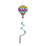 Windsock "Spinner" - Plaid Floral Balloon Spinner